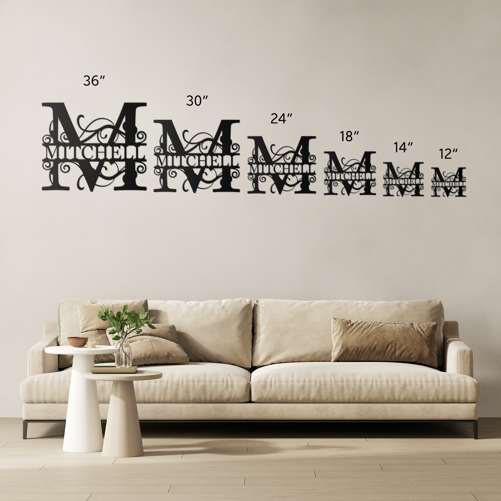 Custom_Last_Name_Metal_Sign_Mono_3_Size_Options_Mockup.png