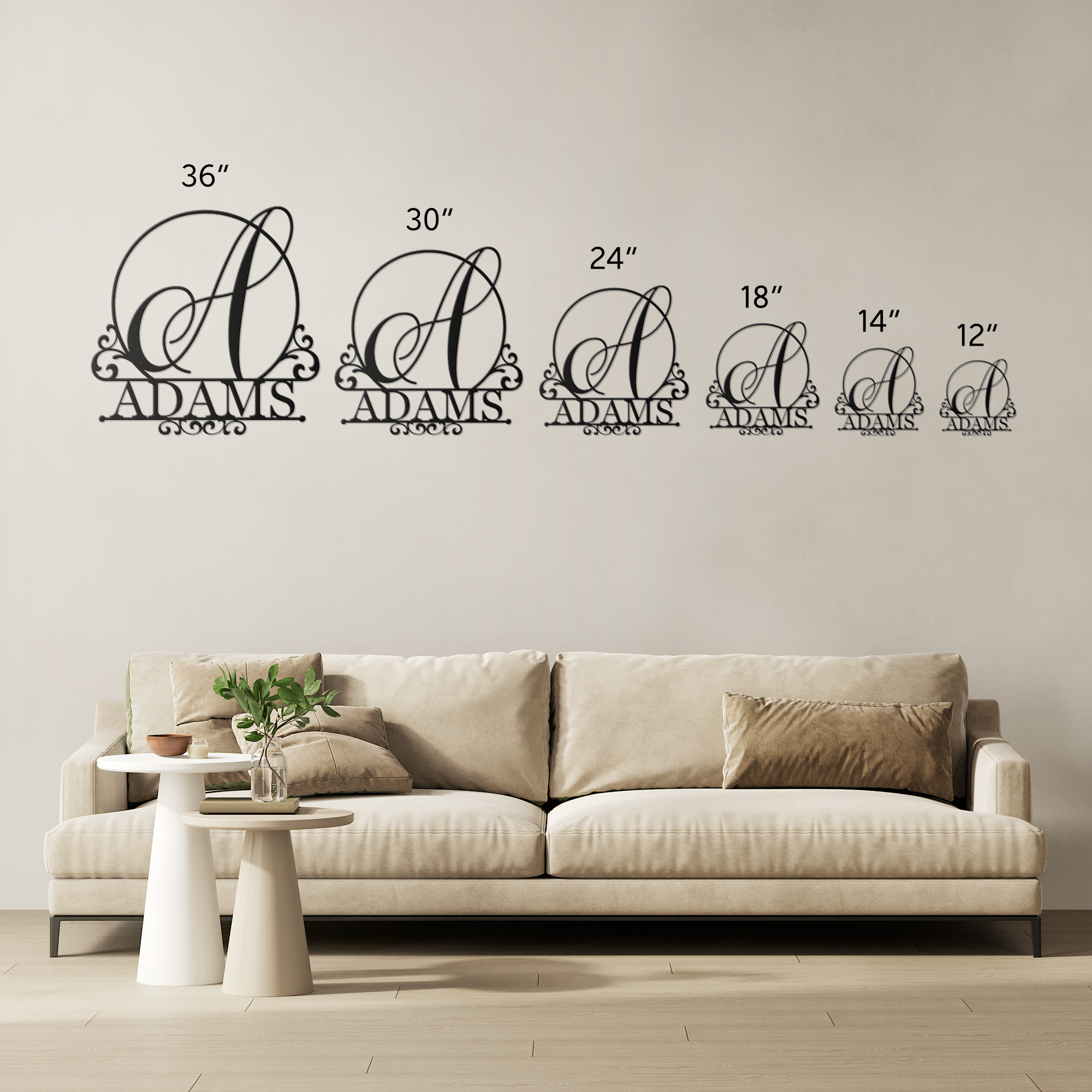 Custom Family Name Metal Sign – A Sentimental Gift for New Homeowners